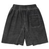 Custom manufacturer high quality french terry cotton shorts men's summer anime vintage acid wash shorts