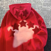Custom heavyweight men's casual hoodie chenille winter oversized hoody luxury embroidery hoodie