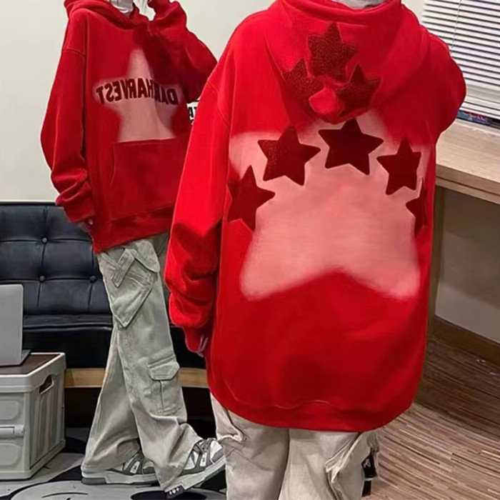 Custom heavyweight men's casual hoodie chenille winter oversized hoody luxury embroidery hoodie