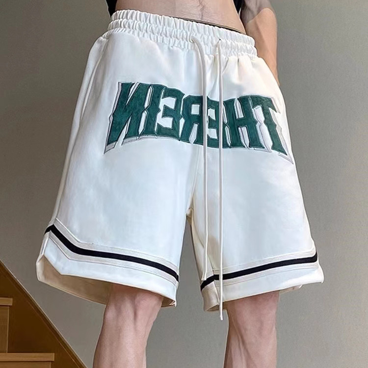 Custom men's cotton sweat-absorbing summer shorts