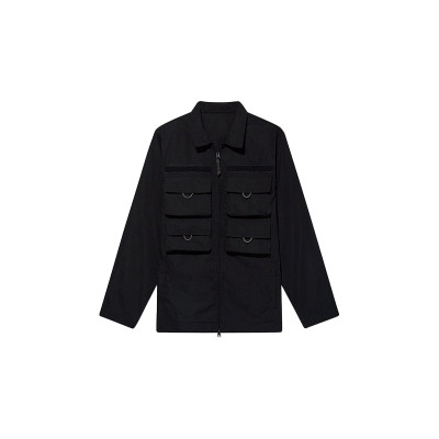 Custom Men's Autumn Jacket Casual Coats Thin Multi-pocket Pilot Coat Bomber Jacke Plus Size Jacket Cargo Flying Outwear