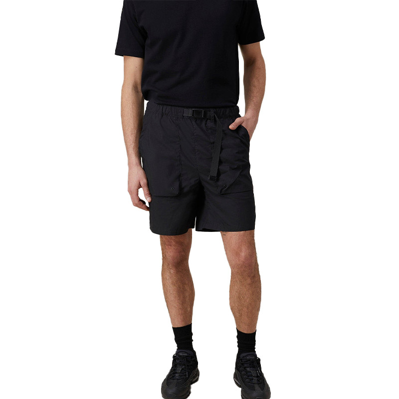 men's star patch embroidery shorts
