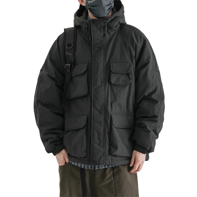 outdoor waterproof multi-pocket jacket 