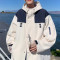 Custom OEM garment dyed waterproof with breathable hooded outdoor raincoat hiking windbreaker Jacket