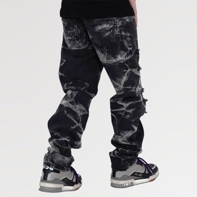 Pants manufacturer | High street fashion pants | Mens straight denim jeans | Full printed wash pants