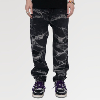 Pants manufacturer | High street fashion pants | Mens straight denim jeans | Full printed wash pants