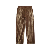 custom camo cargo pants relaxed fit multi pockets straight leg camo pants men's mid waist streetwear cargo pants