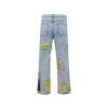 custom straight embroidery elastic pants super skinny fit slim jean biker ripped tapered men jeans hombre pants