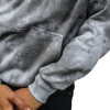 Custom Striped Sleeve Drop Shoulder Pullover Wholesale men Long Tie dye Hoodies Sweatshirt Oversized Hoodie