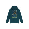 Custom Manufacture Oversize Vintage street style Custom cropped hoodie raw hem pullover digital print Hoodies for men
