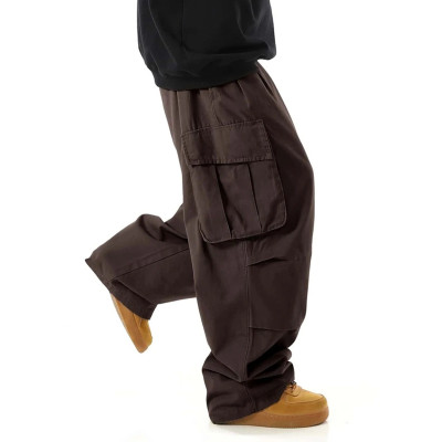 Pants manufacturer | Mens cargo pants | Multi pockets sports pants | Solid color casual pants