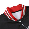 Custom Black And Red Men Varsity Jackets Letterman Jackets Custom Baseball Letterman Varsity Bomber Jacket