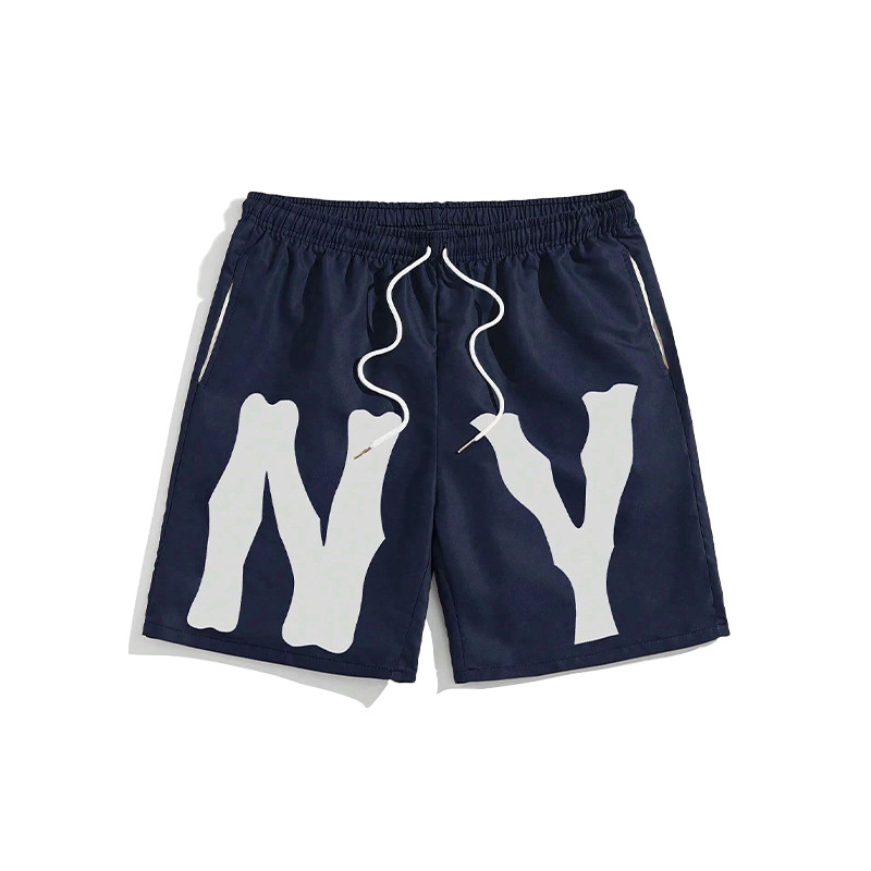 men's summer trend screen printing loose casual shorts
