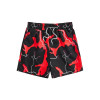 Custom Digital Print lightning Logo Polyester pockets Shorts 2 Pockets Summer Plus Size Men's Shorts