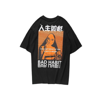 Custom plus size t-shirts men cotton printing t-shirt plain oversized t-shirts