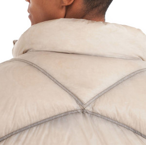 Custom men's short down windproof thickened winter wool blend Jackets winter outdoor puffer Jackets