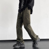 Custom men's nylon/polyester quick dry pants lightweight straight leg casual cargo pants