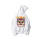 Custom Chinese element lion dance pattern sweatshirt round neck pullover warm and comfortable Hoodie