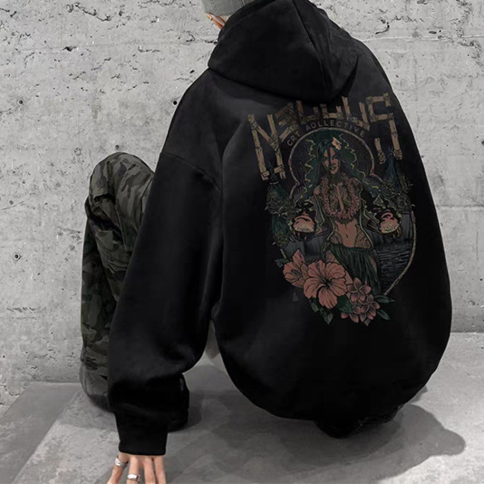 Custom high quality 100% cotton vintage wash to do old printed hoodie logo fleece Men's hoodies