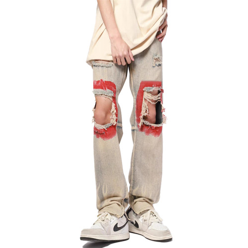 Pants manufacturer | High quality denim pants | Ripped pants | Mens graffiti pants | Acid-wash pants