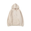 Wholesale Custom Pullover Street Wear Screen Print Unisex Hoodie Oversized Puff Printed Cropped Raw Hem Hoodie Men