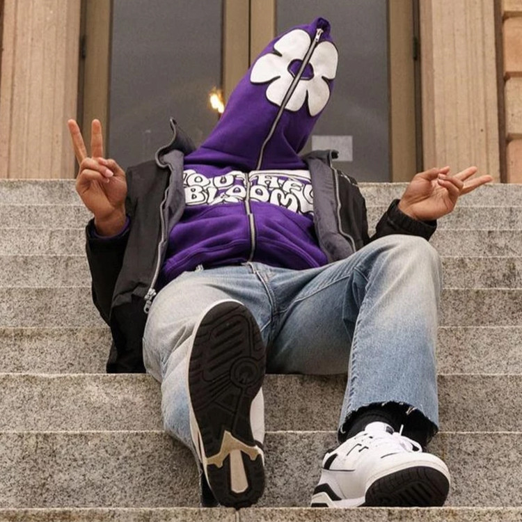 Custom high quality 100% cotton vintage wash hoodies