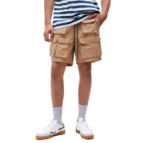 Shorts manufacturer | Drawstring short | Mens casual cargo short | Multi-pocket short | Nylon shorts