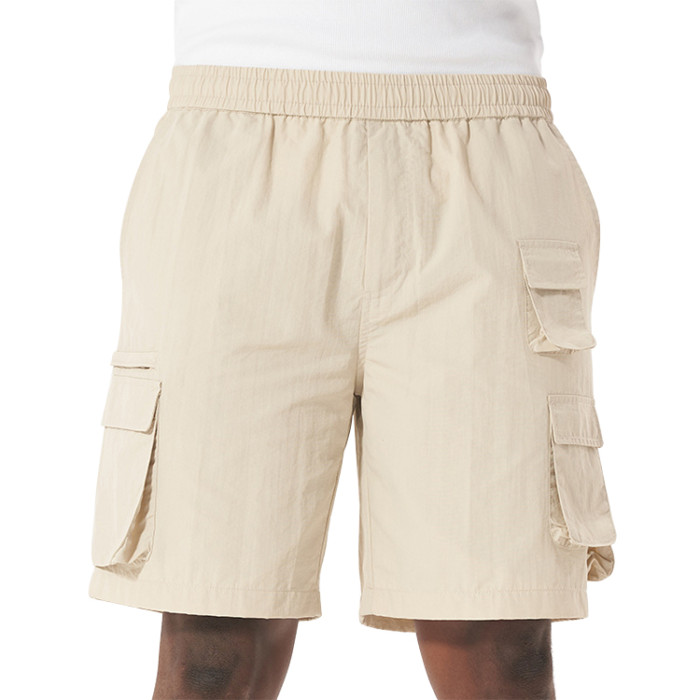 Custom Cargo Pocket Logo Color Double Layer Designer Mesh Shorts Lining Summer Sublimation Custom Blank Short