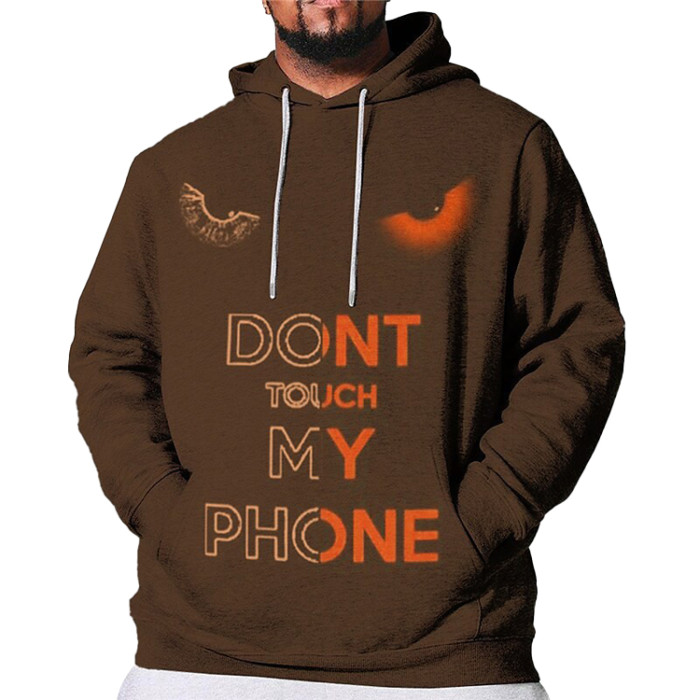 Wholesale 3d puff print hoodies luxury custom oversized heavyweight cotton fleece chenille patch print men hoodie
