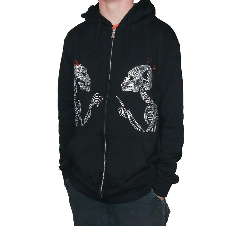 chenille winter oversized hoody luxury embroidery hoodie