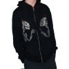 Custom Hoodies | Design Rhinestones Hoodies | Skeletons Hoodies | Cotton Men Hoodies