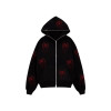 Wholesale Rhinestone Skull Logo Color Casual Sweatshirts Puff Print Custom Logo Printed Cotton Blank Hoodie For Men