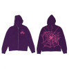 Custom Oversized Spider Web Logoheavy weight puff print hoodie pullover 3d puff printing sweatshirts hoodies for men