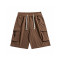 custom mens cargo pocket both side lightweight breathable sun protection quick dry loose elastic waist cargo shorts