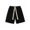 customized white adjust string mens summer fashion street style casual oversize shorts