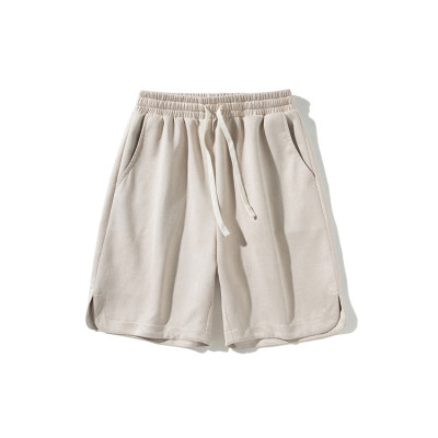 customized regular jogger shorts white adjust string mens summer fashion street style casual oversize shorts