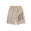 Custom Letter Logo Digital Print Logo Cotton Shorts 2 Side Pockets Summer Plus Size Men's Shorts Men string Shorts