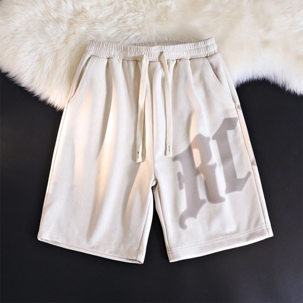 Custom Letter Logo Digital Print Logo Cotton Shorts 2 Side Pockets Summer Plus Size Men's Shorts Men string Shorts