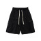 Custom 2 Cargo Pockets Summer Streetwear Vintage Short Half Pants Loose Work Shorts Fashion String Shorts Men