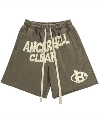 Custom shorts | Vintage shorts | 100% Cotton shorts | 3D Screen printed shorts | Plus size shorts