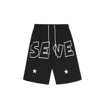 Custom star logo double layer summer sports basketball shorts polyester cotton quick dry men's shorts