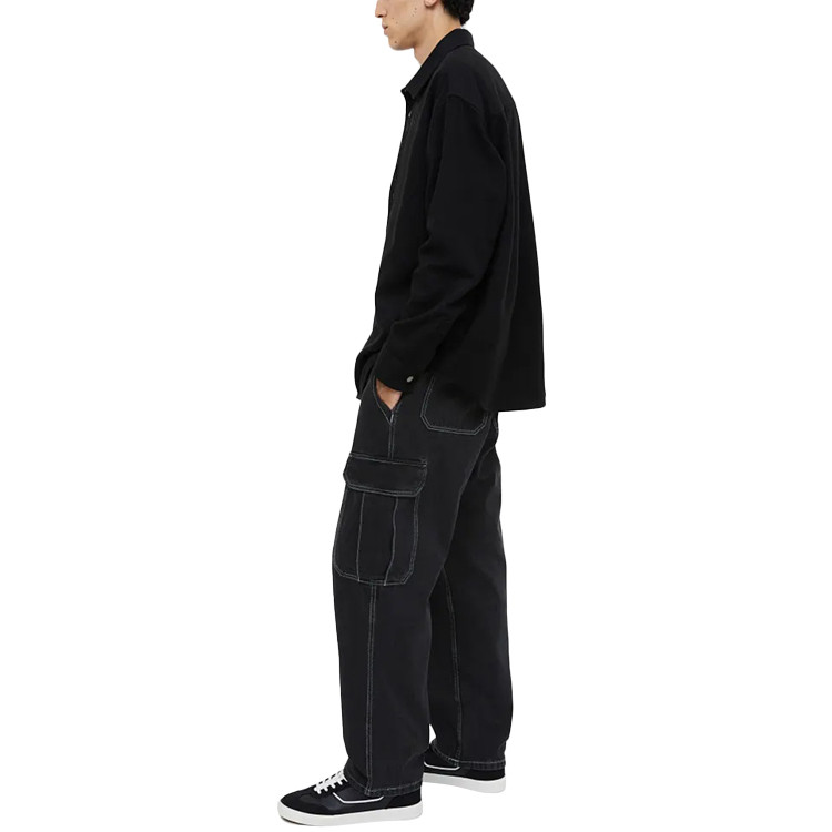 Custom high quality wide-leg cargo pants