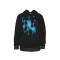 Custom streetwear hip hop design logo heavy weight blank drop shoulder pullover oversize hoodies