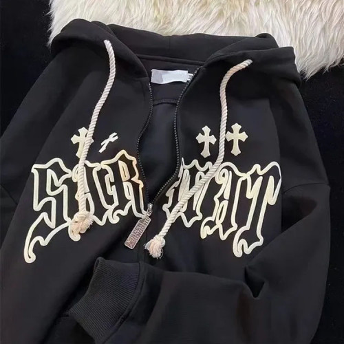 Hoodies manufacturer | Men drawstring hoodies | 100% cotton zip up hoodies | 3D puff printed hoodies