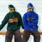 Custom manufacture towel embroidery hoodie 420gsm cotton hoodie mens streetwear full zip up hoodies