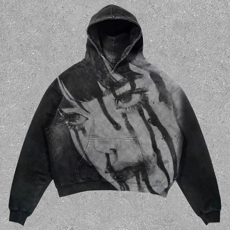  sublimation graphic printing heavyweight hoodies pullover sweatshirts