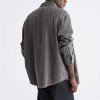 custom denim jacket embroidery men long sleeve washed blue jacket unisex winter denim gray jacket