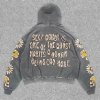 Custom new fashion hoodie pocket no drawstring premium hoodies vintage wash graphic cropped hoodie