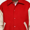 Custom men's high quality letterman jackets long leather sleeves OEM Basketball wool Jackets