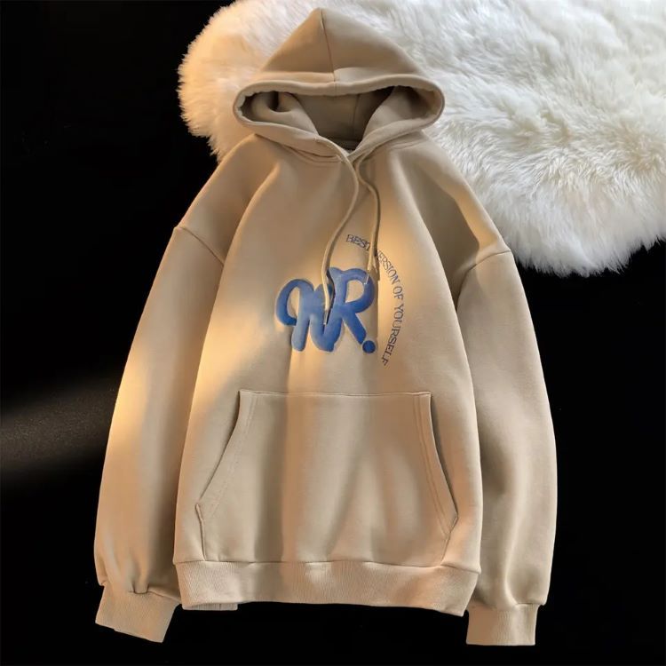 noOEM oversized hoodie fleece 3d puff print hoodie